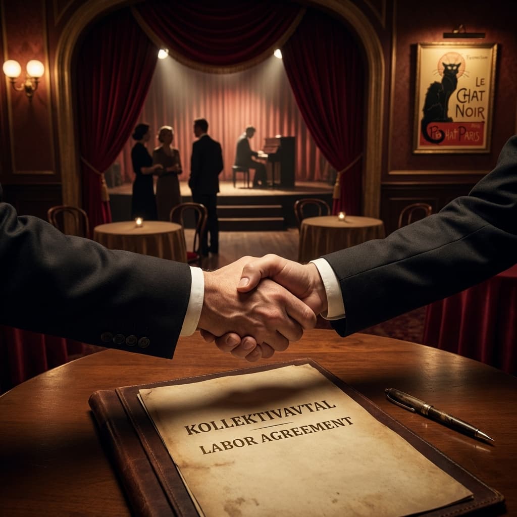 Historiskt kollektivavtal för Chat Noir i Göteborg